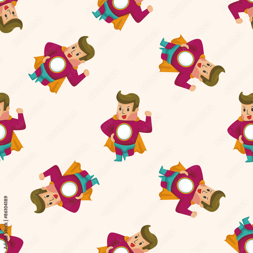 Fototapeta premium superman ,seamless pattern