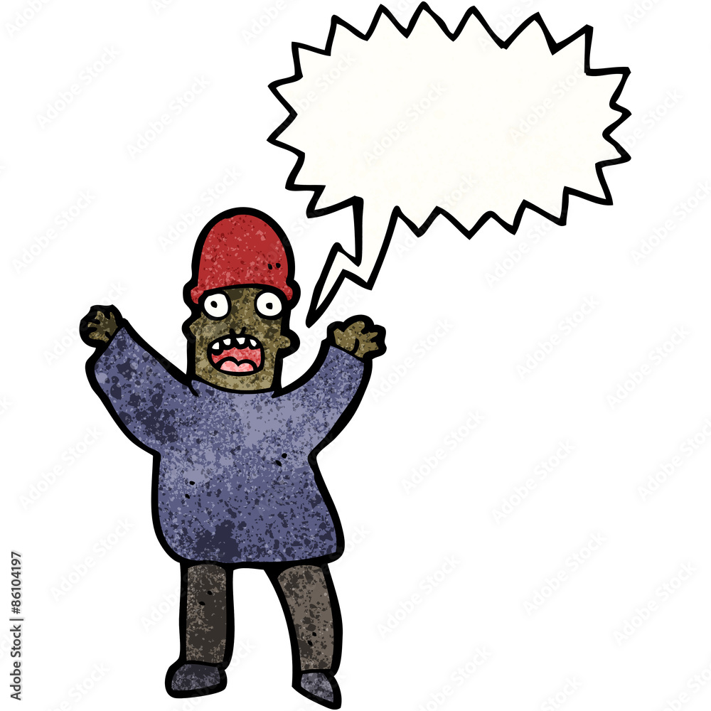 terrified man cartoon terrified man cartoon
