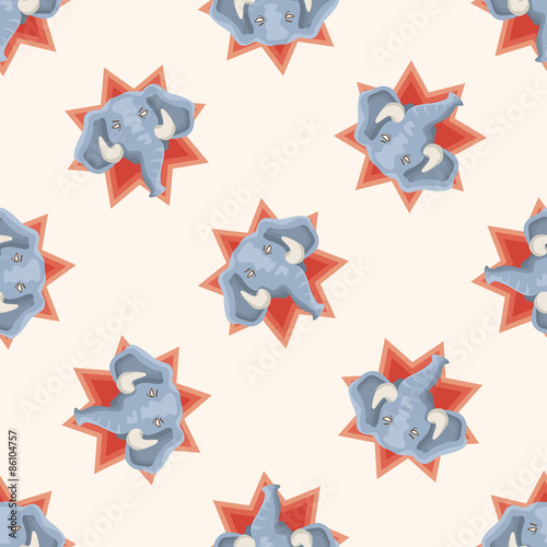 animal,ephant cartoon ,seamless pattern photo