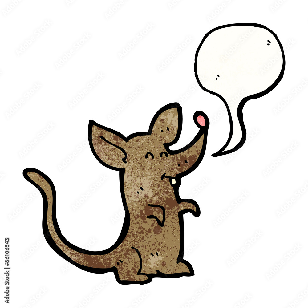 Fototapeta premium cute cartoon mouse