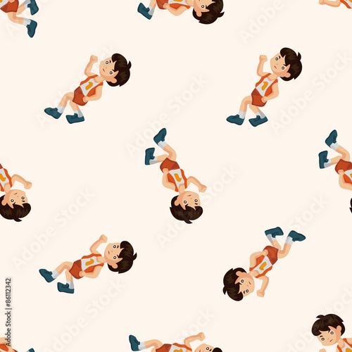 Track and field athletes ,seamless pattern