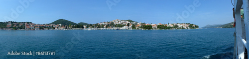 Panorama im Hafen Gruz / Dubrovnik