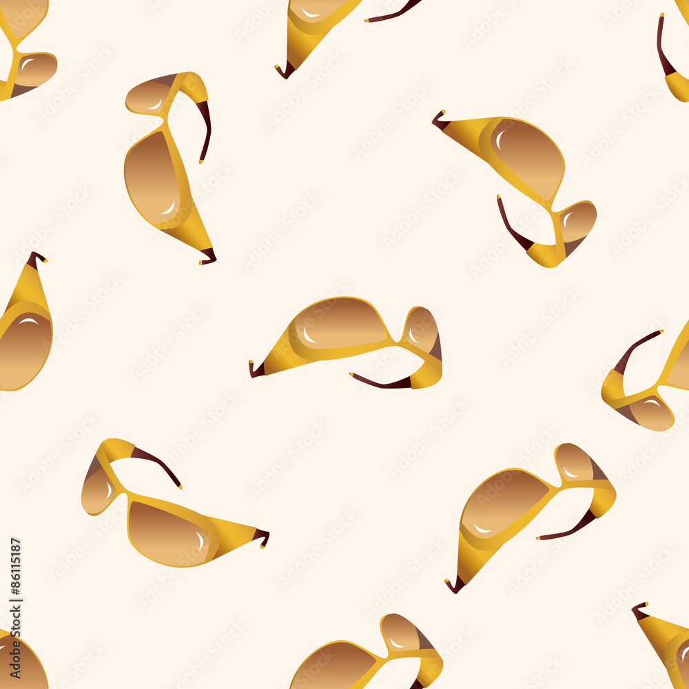 Naklejka premium glasses ,seamless pattern