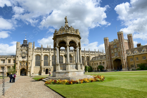 View of the Great Court, Trinity College photo