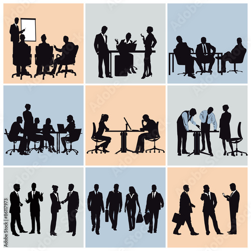 Büro Darstellung