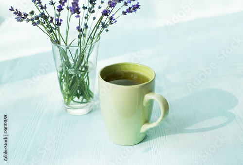 Lavender tea.