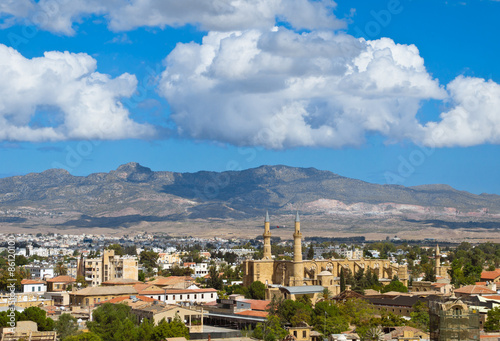 View over Turkish side Northern Nicosia