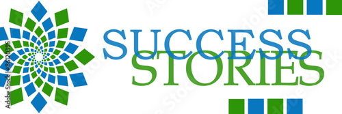 Success Stories Green Blue Element Horizontal 