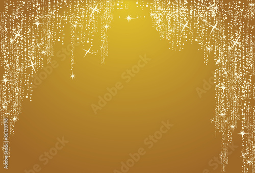 magic yellow background