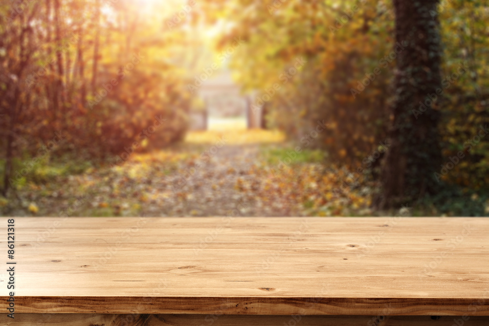 desk and autumn desk and autumn