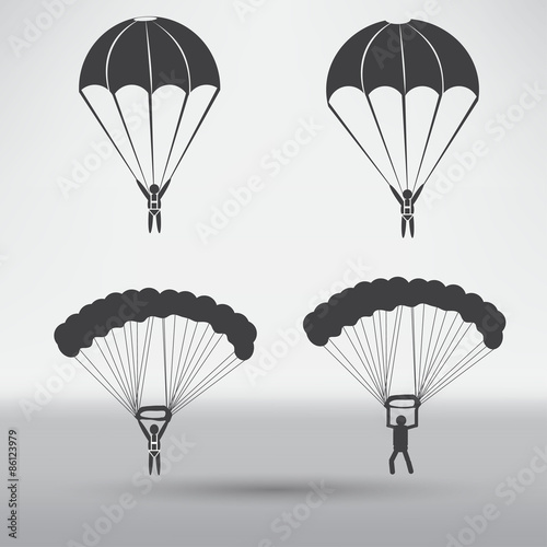 Parachute Icon design