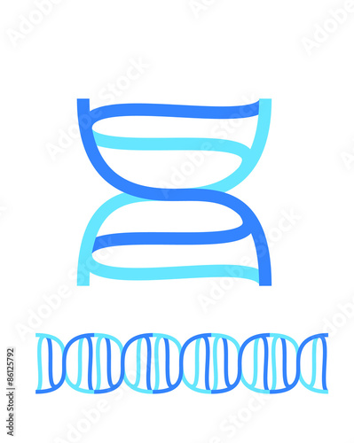 dns spiral chain seamless vector symbol