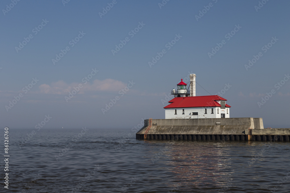 Fototapeta premium Duluth S Pier Lighthouse