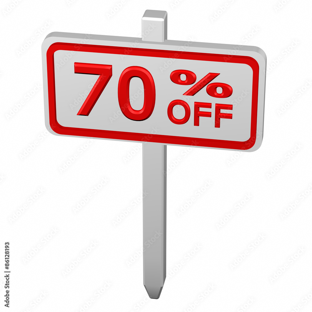 Pillar with sign discount 70 % off Pillar with sign discount 70 % off