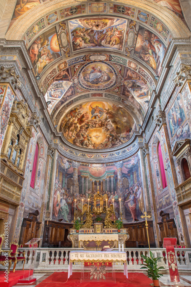 Rome - The sanctuary of church Santo Spirito in Sassia