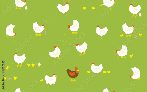 Chicken Farm Pattern
