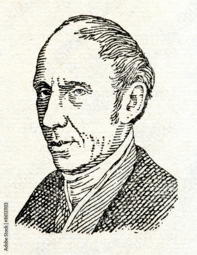 Obraz na płótnie Augustin-Louis Cauchy, French mathematician w salonie