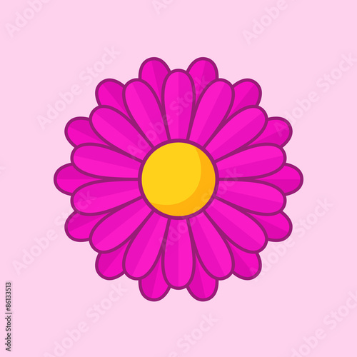 Fototapeta Naklejka Na Ścianę i Meble -  Violet Flower