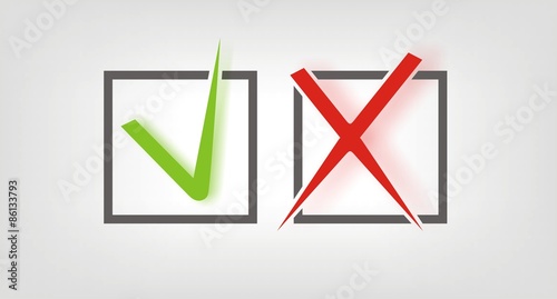 yes no icons for website