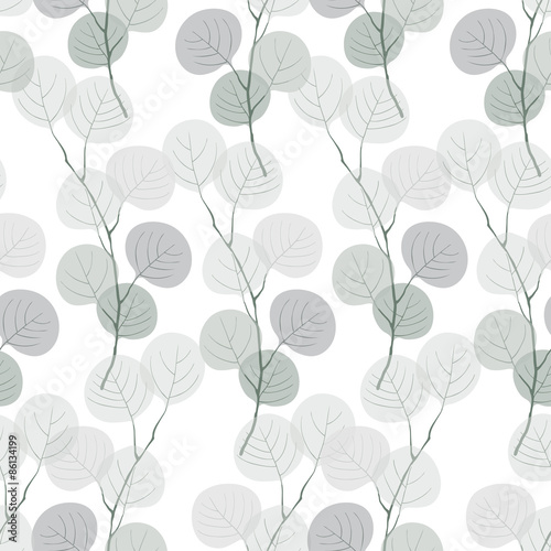 Seamless pattern of abstract branches.