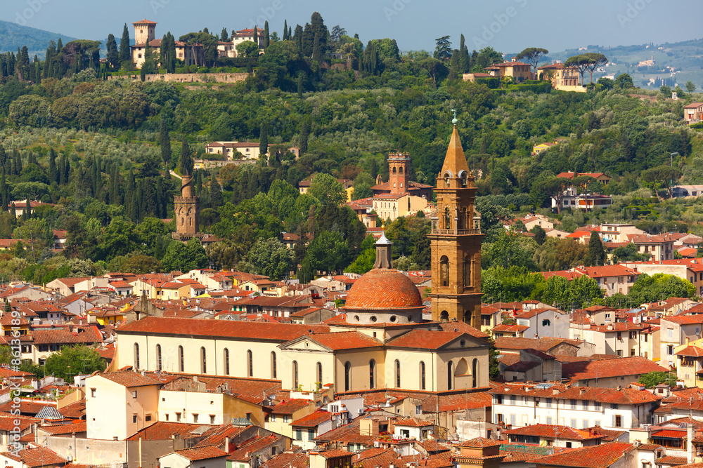 Oltrarno and Santo Spirito in Florence, Italy