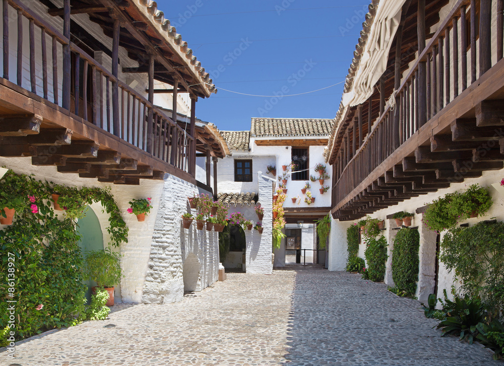 Cordoba - yard (pacio) of Centro de Flamenco Fosforito