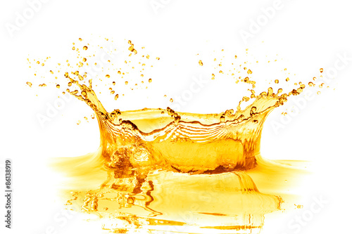 orange juice splash