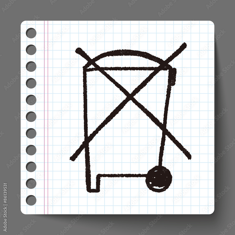 no trash doodle no trash doodle