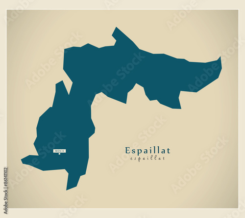 Modern Map - Espaillat DO