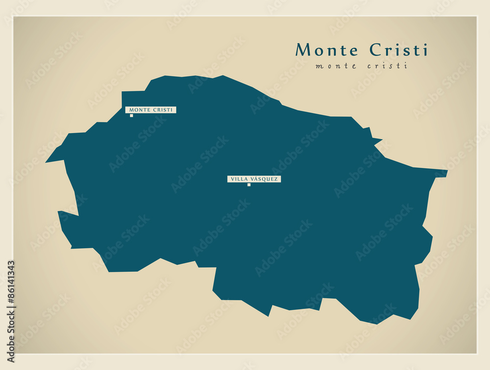 Modern Map - Monte Cristi DO