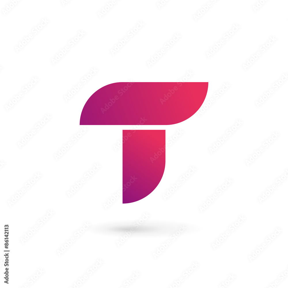 Letter T logo icon design template elements Letter T logo icon design template elements