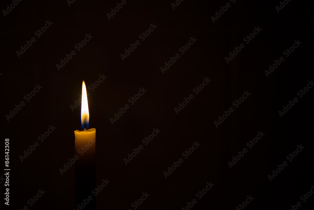 Burning candle Burning candle