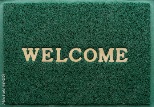 welcome carpet