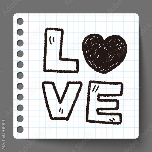 love word doodle