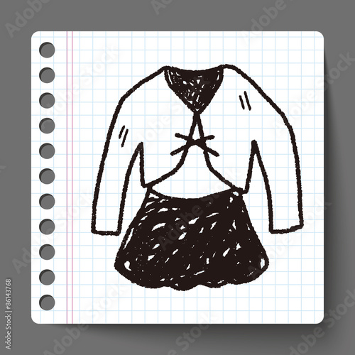 dress doodle
