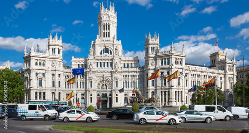 Plaza de Cibeles, Madrid, Spanien