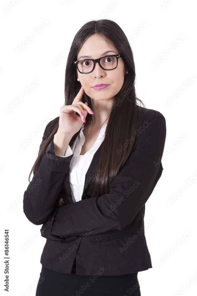 business woman thinking business woman thinking