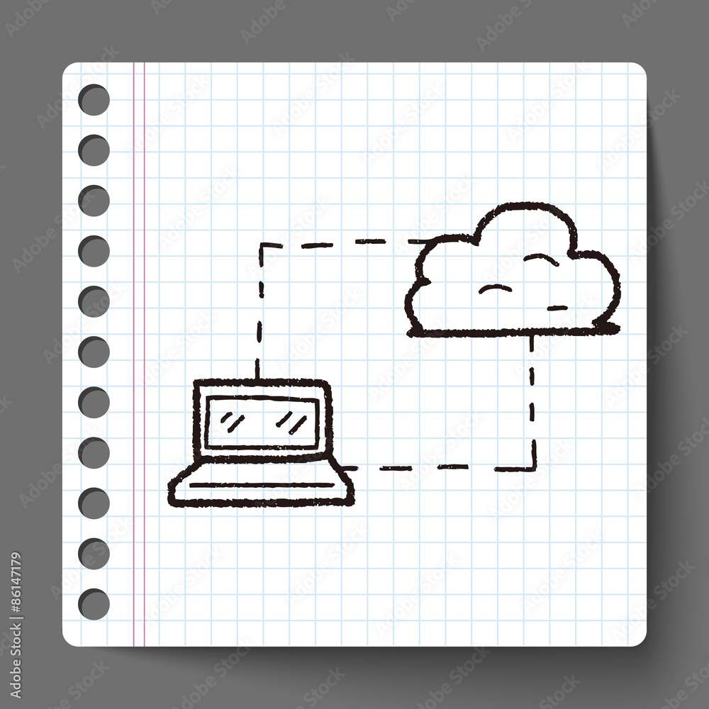 cloud doodle cloud doodle