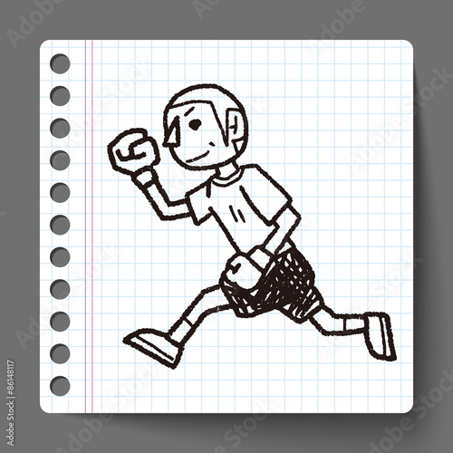 running doodle