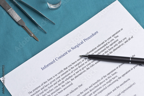 Informed surgery Consent