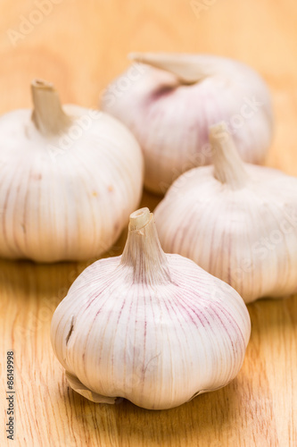 Organic garlic.