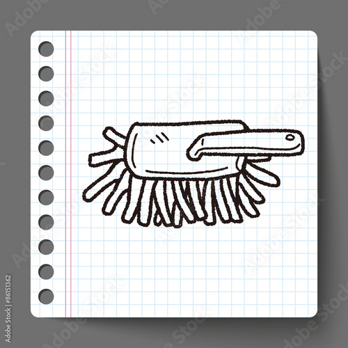 feather duster doodle