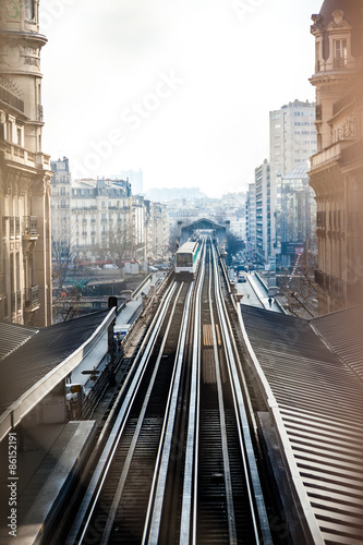 Subway in Paris photo