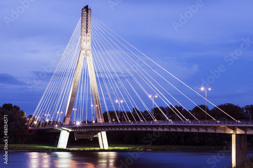 Swietokrzyski Bridge - Warsaw, Poland © Henryk Sadura