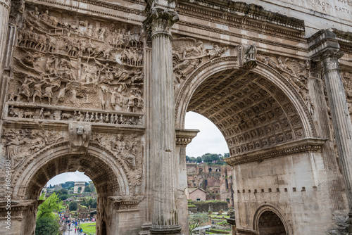 Arch of Septimius Severus photo