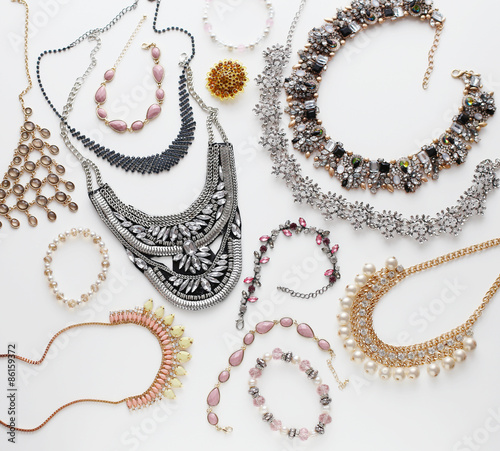 Canvastavla Modeschmuck
