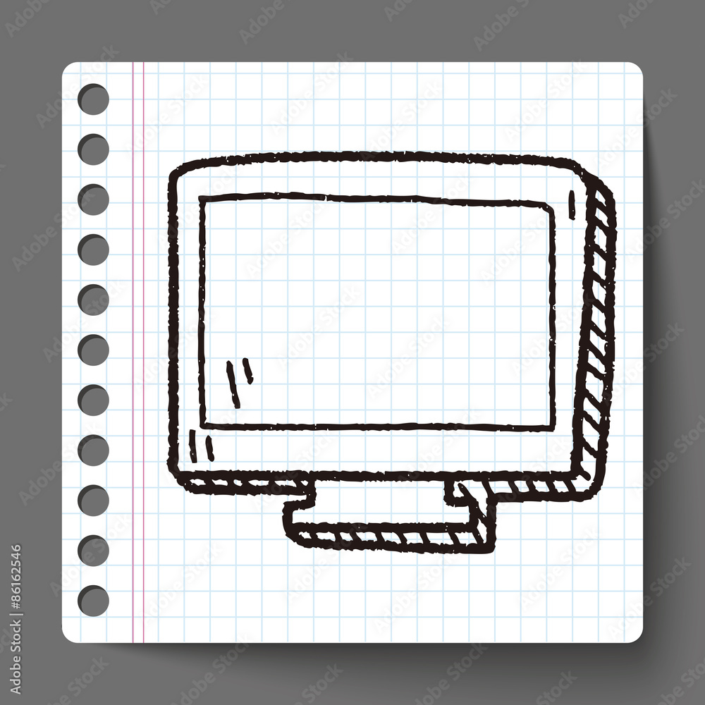 monitor doodle monitor doodle