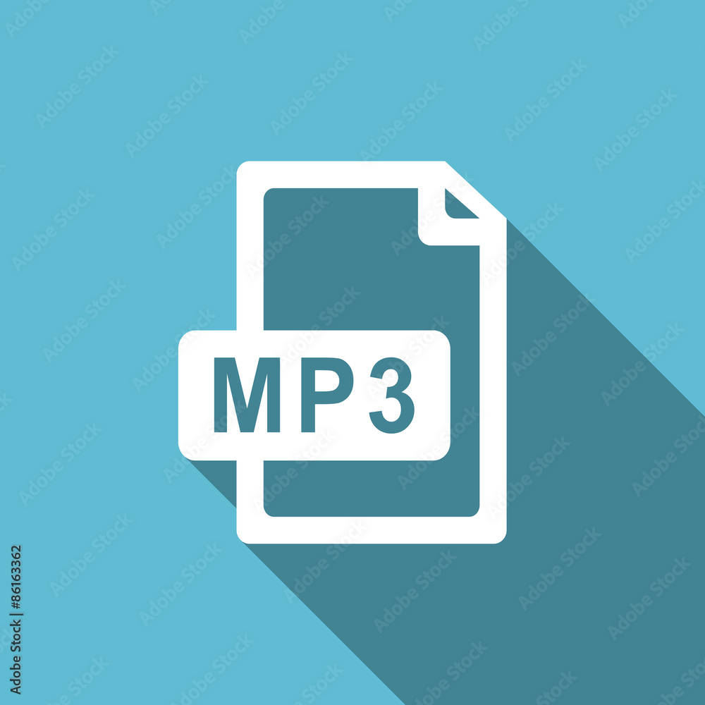 mp3 file flat icon mp3 file flat icon