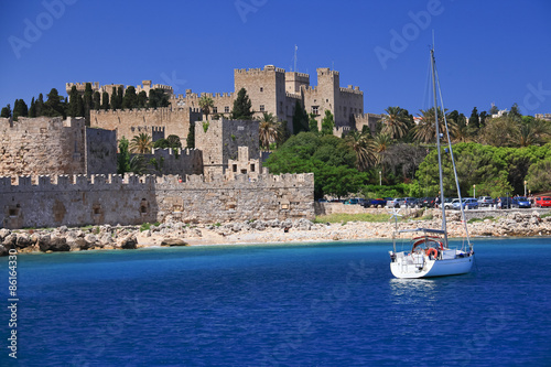Rhodos Island, Greece - the medieval Grand Master Palace