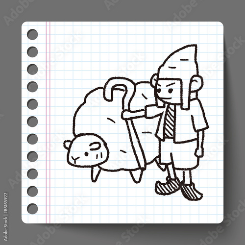 shepherd doodle